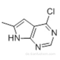 4-Chlor-6-methyl-7H-pyrrolo [2,3-d] pyrimidin CAS 35808-68-5